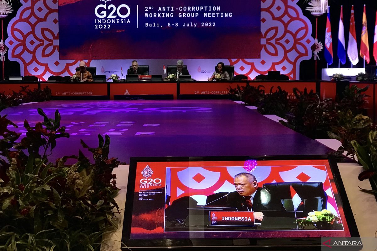 Kelompok Kerja Anti-Korupsi G20 hasilkan "high-level principle"