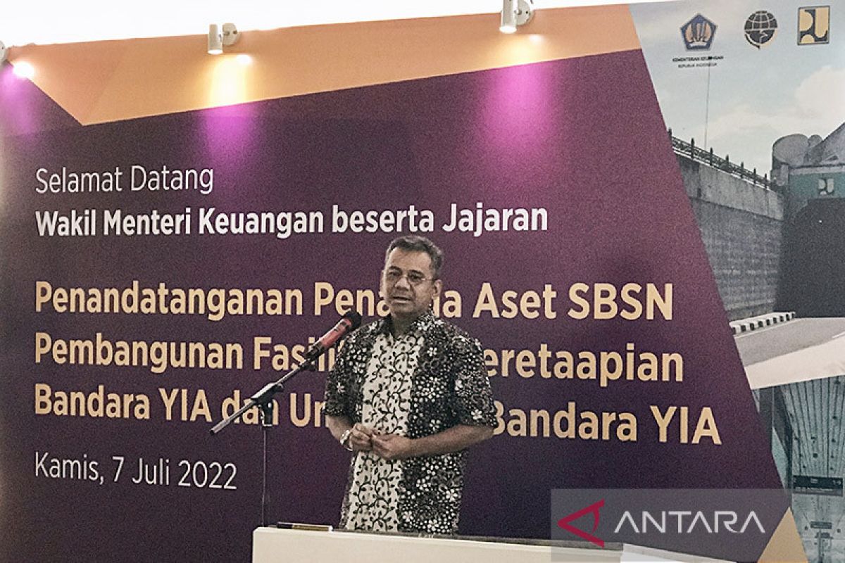 Wamenkeu tandatangani penanda aset SBSN di Yogyakarta