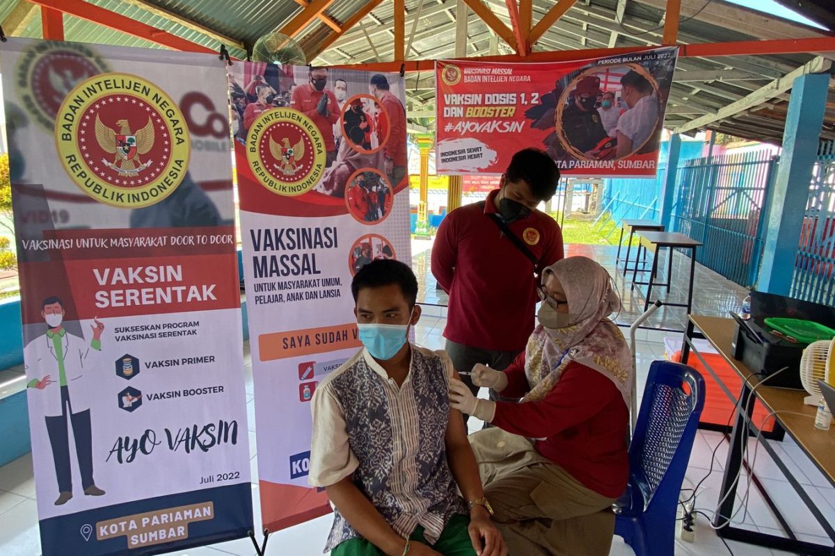BINDA Sumbar-Lapas Pariaman vaksinasi booster COVID-19 warga binaan