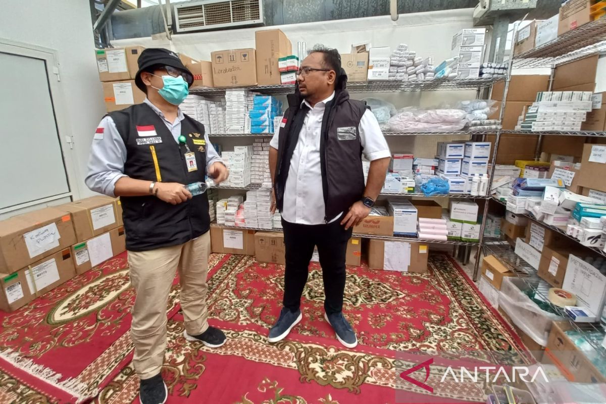 Menag cek Posko kesehatan di Mina