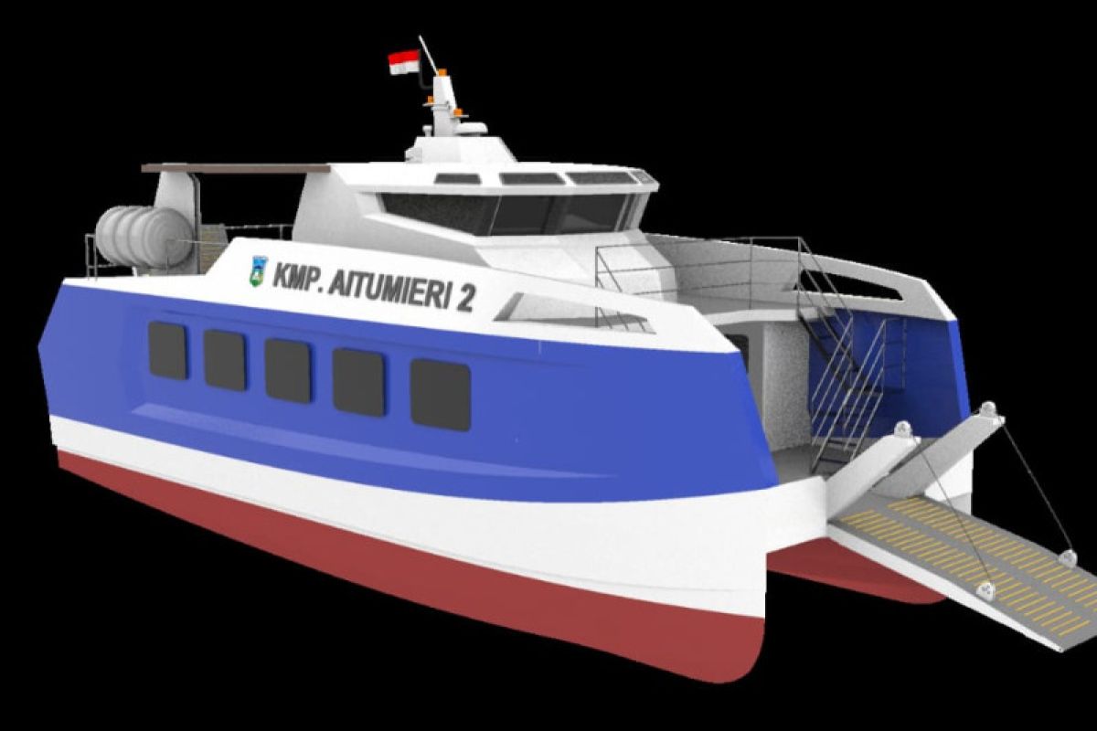 Tiga unit bus air roro layani transportasi masyarakat Teluk Wondama