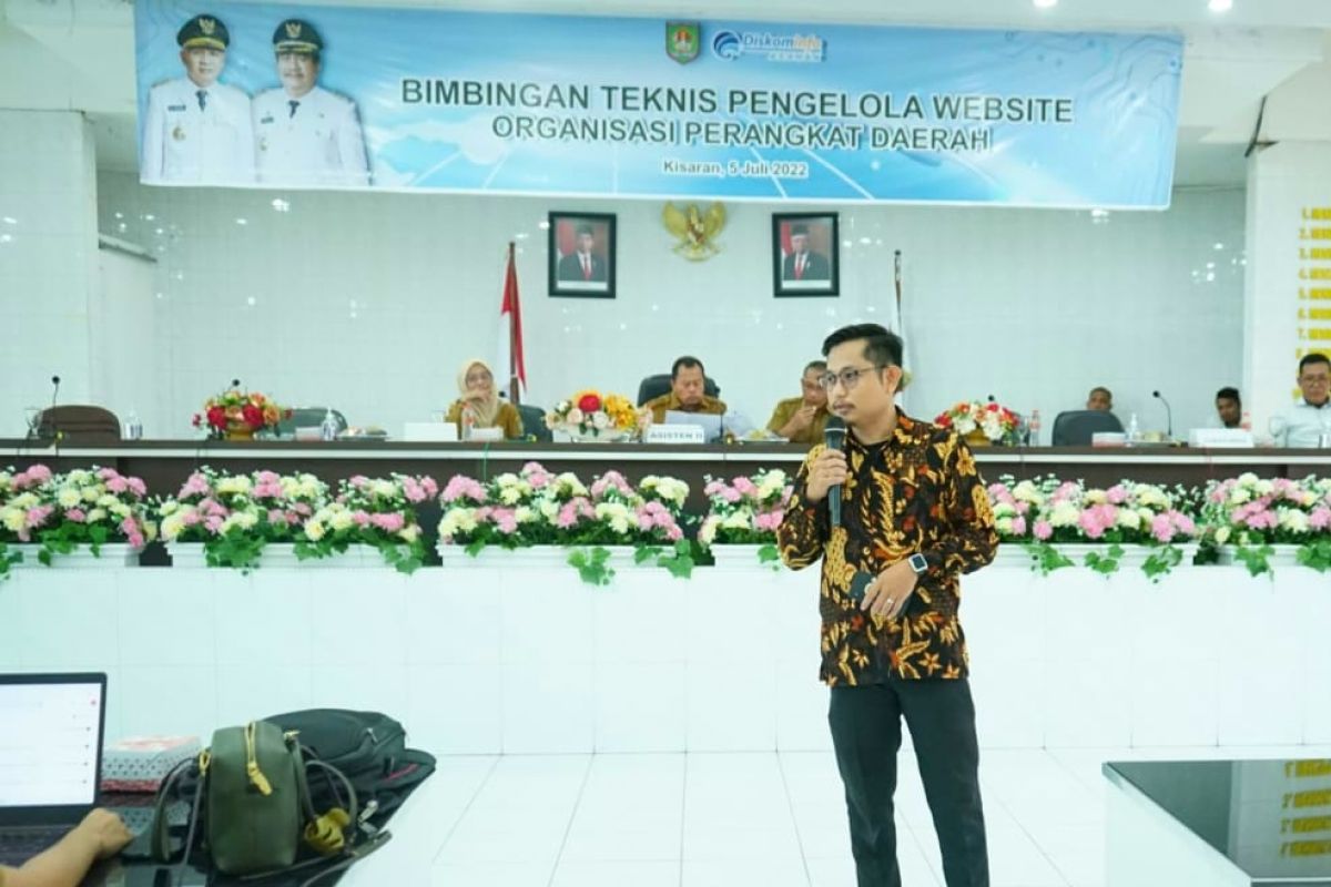 Diskominfo Asahan gelar bimtek pengelola website