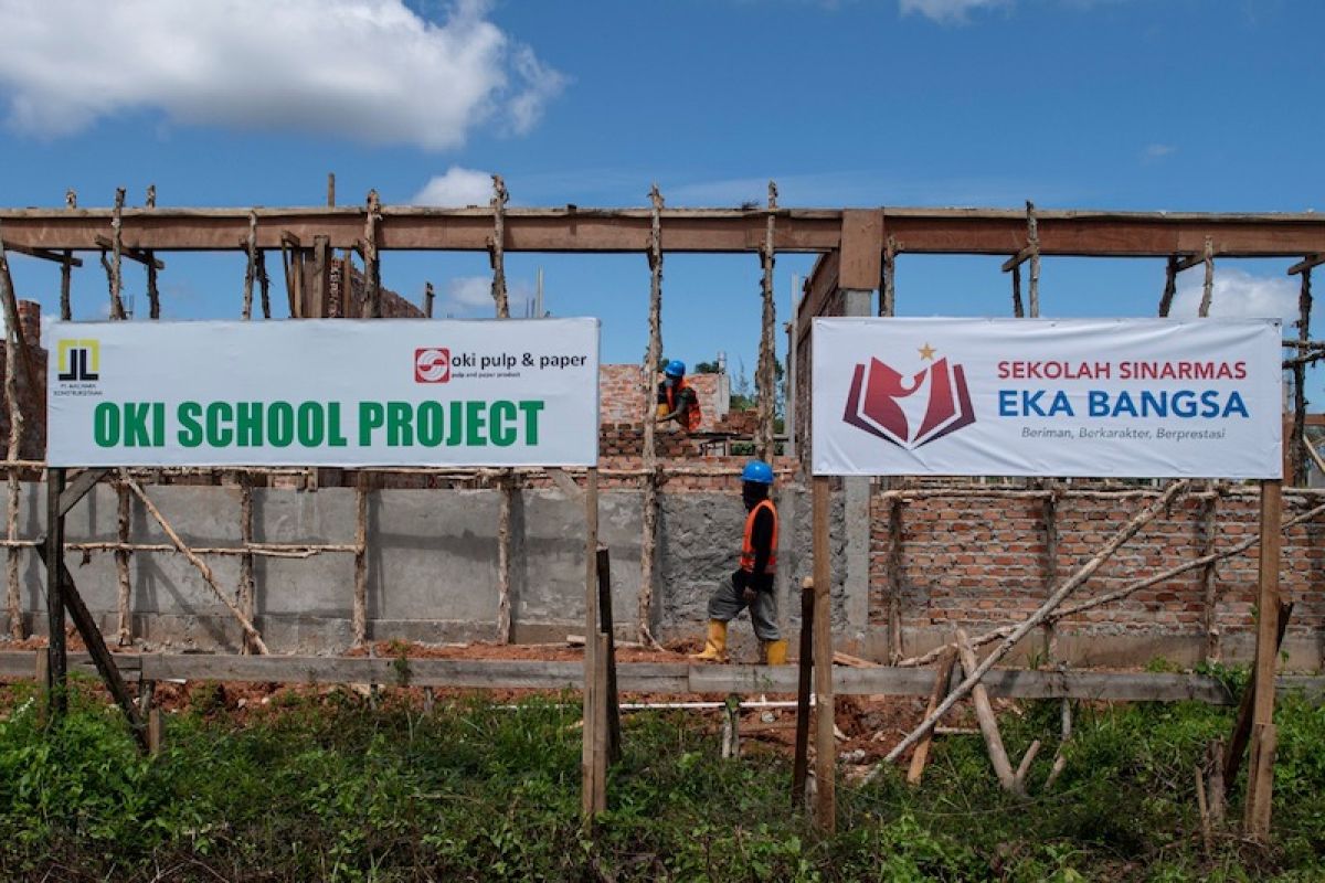 Sekolah Sinarmas Eka Bangsa didirikan di Desa Bukit Batu Kabupaten OKI