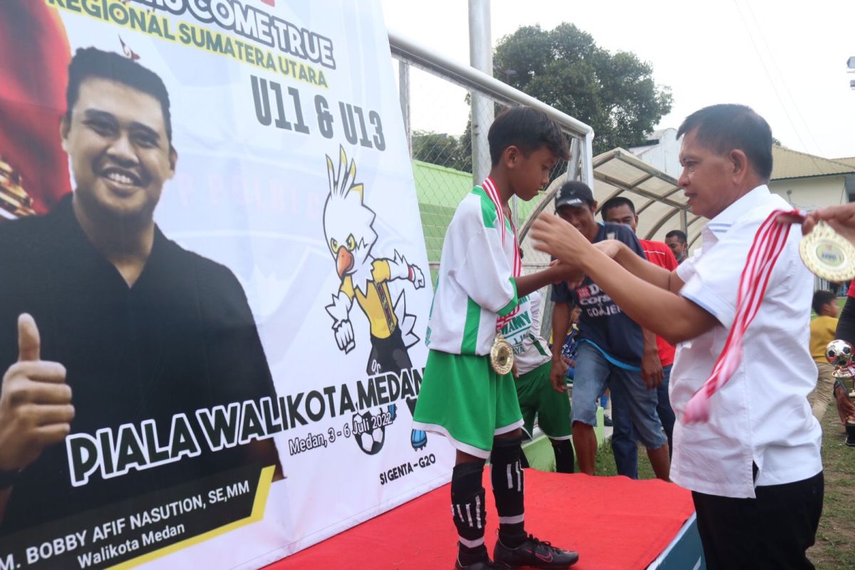 Wali Kota Medan harapkan festival sepak bola lahirkan talenta berbakat