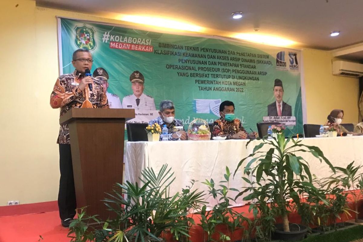 Wali Kota Medan dukung pengelolaan arsip yang dinamis, efektif, dan efisien