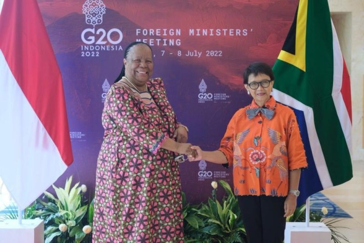 Menlu Afrika Selatan puji Presidensi G20 RI berpihak pada negara berkembang
