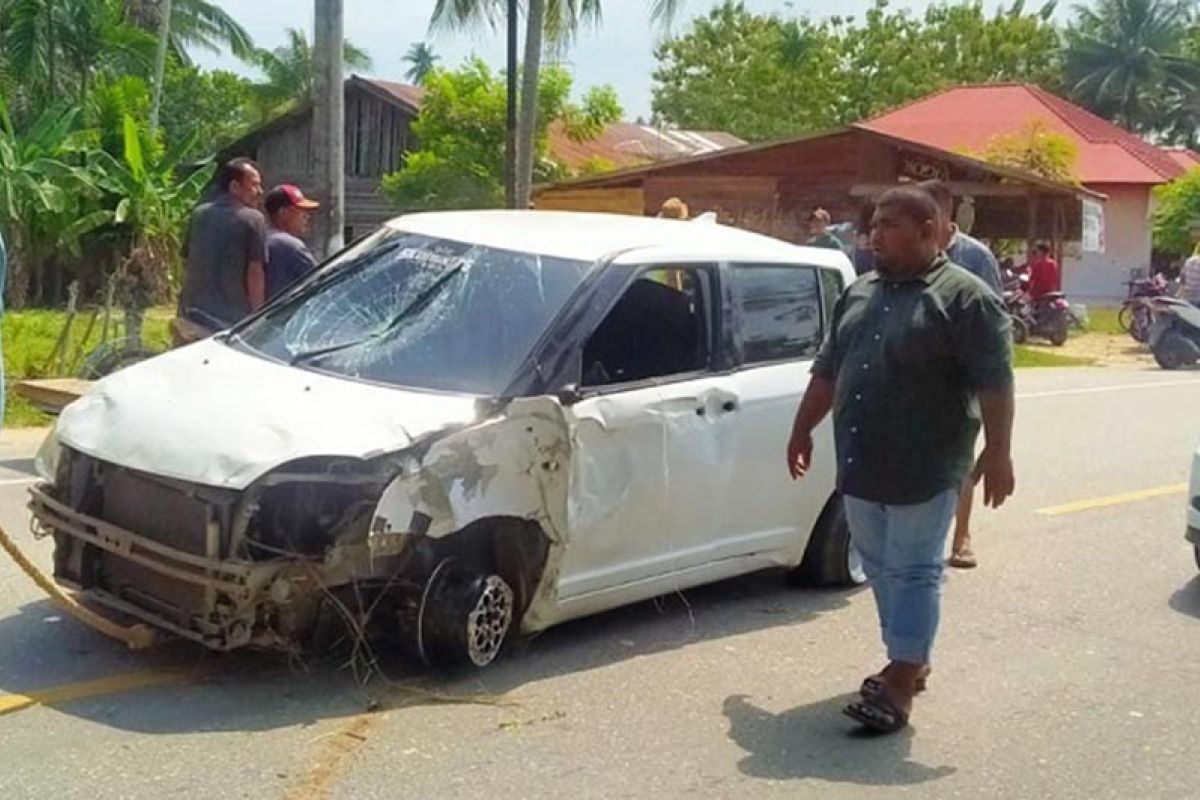 Empat luka-luka dalam kecelakaan di Aceh Timur
