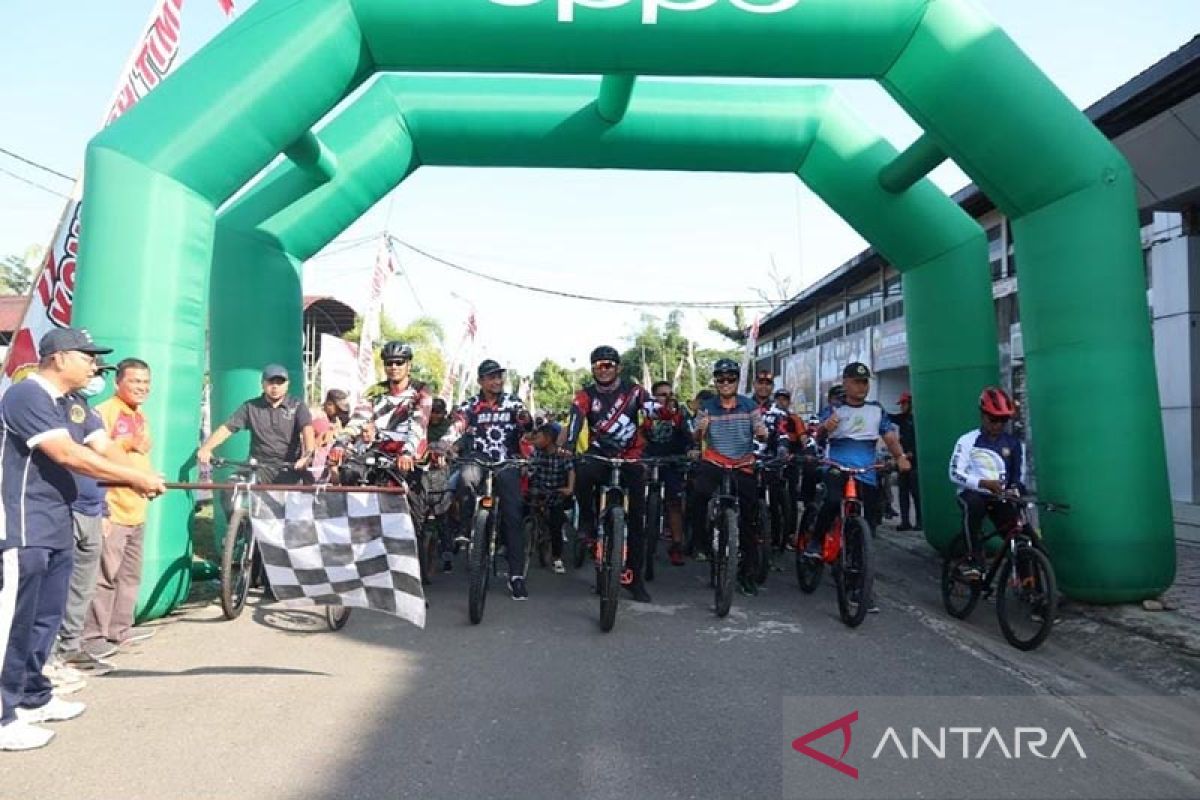 Ribuan warga ramaikan sepeda santai di akhir masa jabatan Bupati Aceh Timur