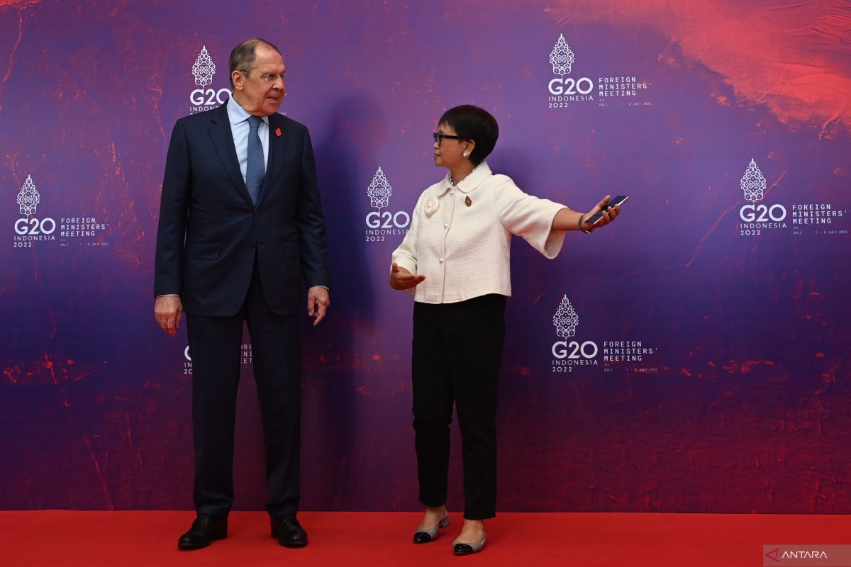 Wakili Putin, Sergey Lavrov tiba di Bali hadiri KTT G20