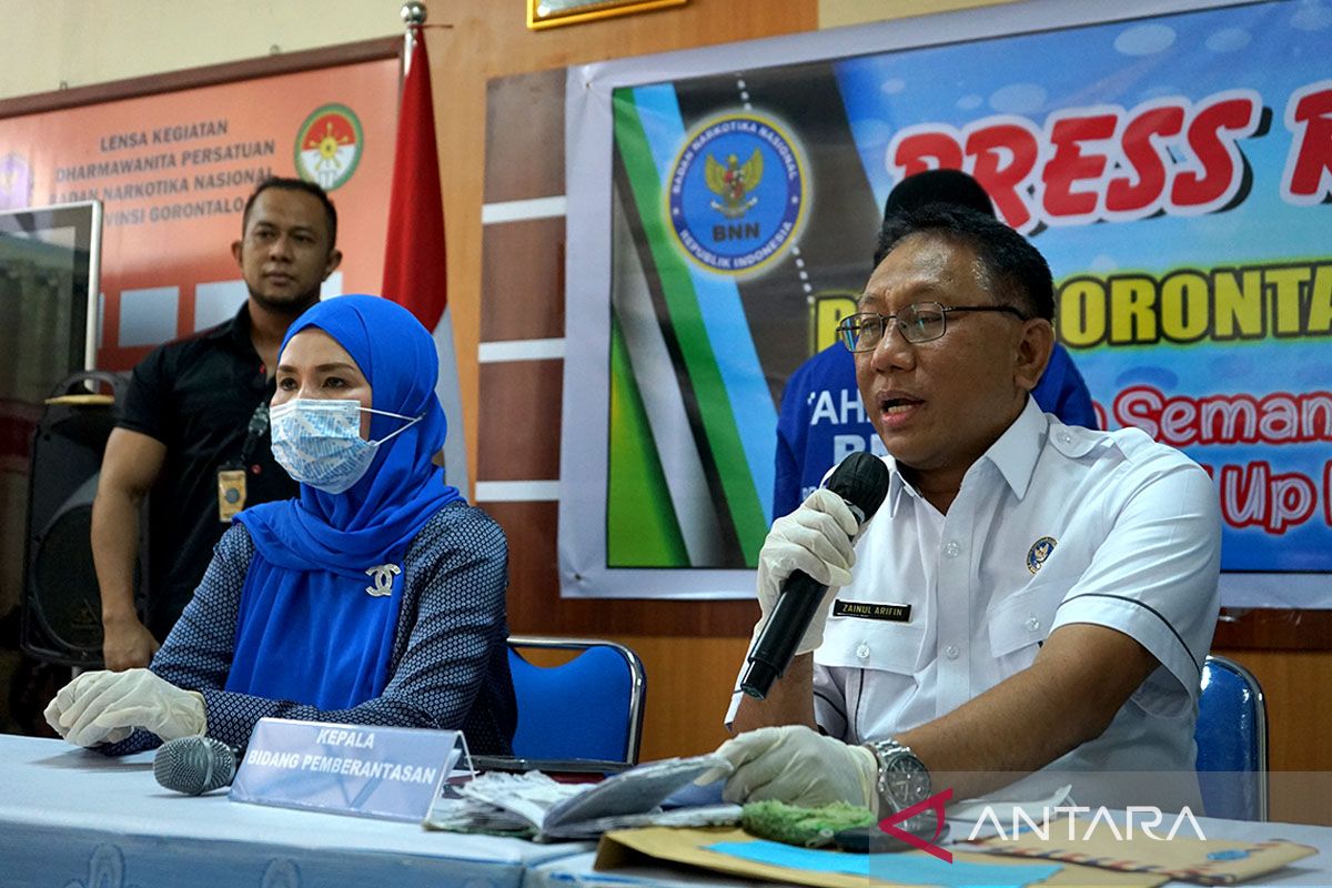BNNP Gorontalo tangkap 2 terduga pengedar sabu