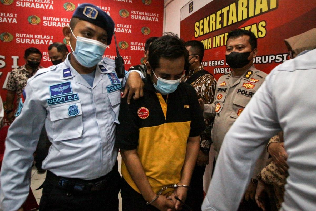 Tersangka pencabulan MSAT huni ruangan isolasi Rutan Medaeng Sidoarjo