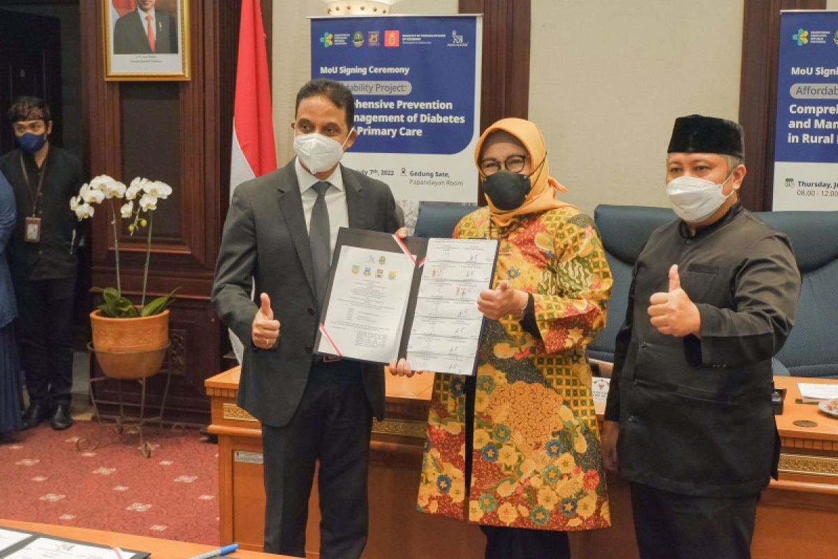 Novo Nordisk Indonesia and West Java Provincial Government sign MoU for Affordability Project, which aims to increase access to diabetes care for vulnerable groups in remote and very remote areas