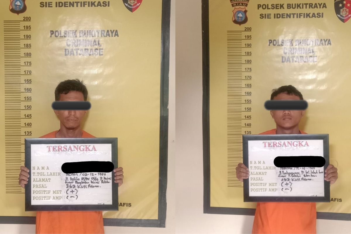 Beraksi di 9 lokasi, pelaku Curanmor diringkus polisi Pekanbaru