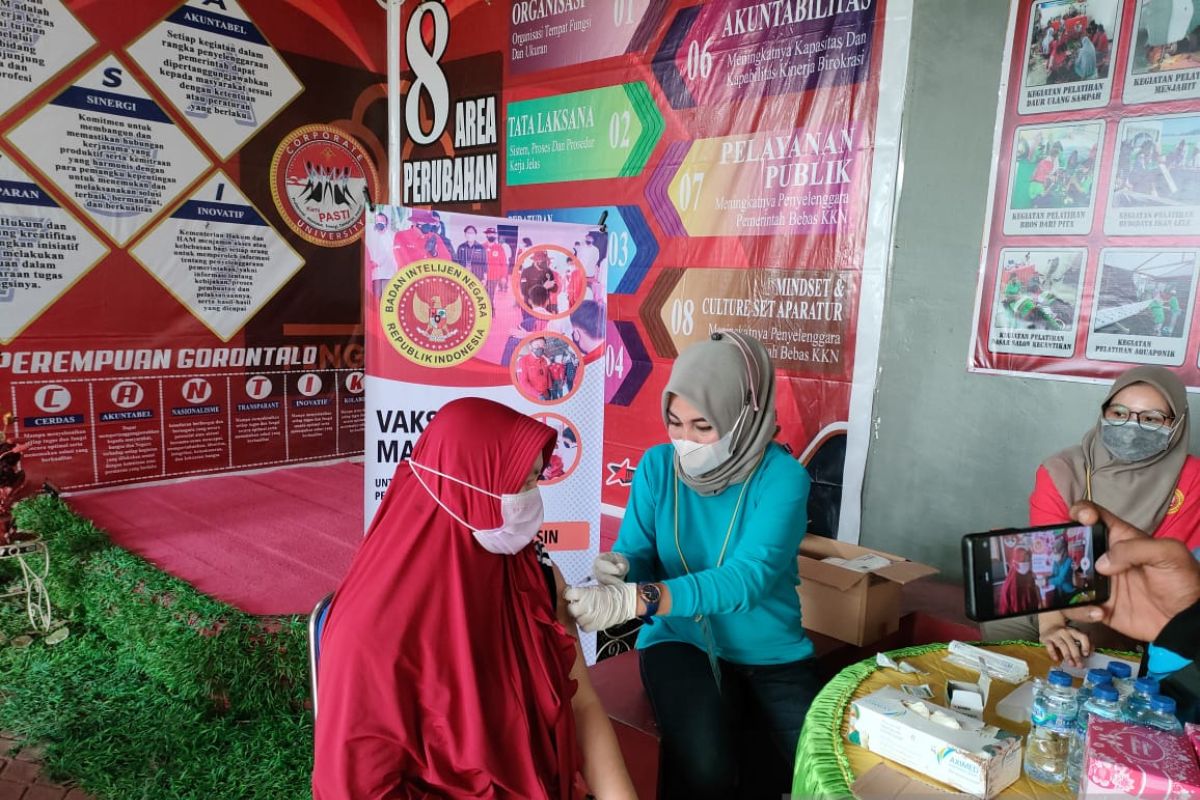 BIN Daerah Gorontalo dukung program vaksinasi Kanwil Kemenkumham