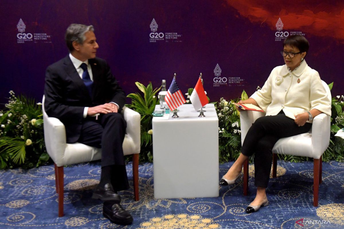 Menlu RI bertemu Menlu AS bahas tantangan keamanan regional dan global