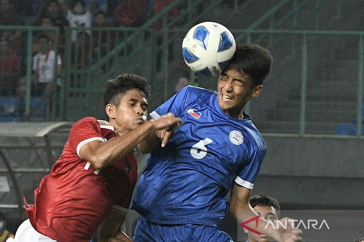 Indonesia hajar Filipina 5-1, Trigol dari Rabbani Siddiq