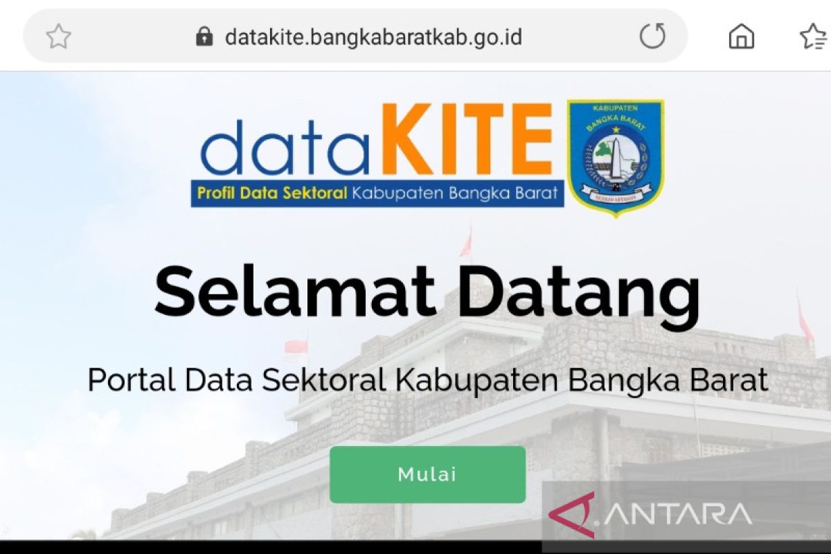 Pemkab Bangka Barat siapkan data berkualitas untuk dukung Program Satu Data