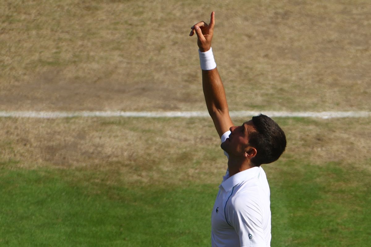 Djokovic kalahkan Norrie bertemu Kyrgios di final Wimbledon