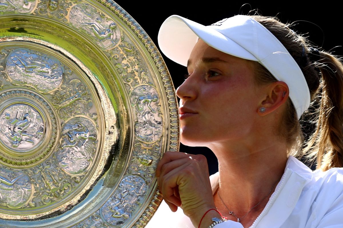 Elena  Rybakina tak menyangka bisa bertahan hingga pekan kedua Wimbledon