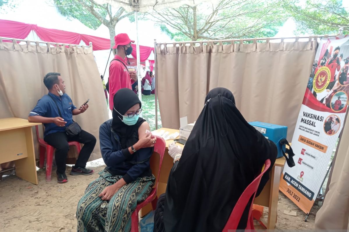 BIN vaksin 6.500 orang di Aceh Tamiang termasuk daerah 4 T