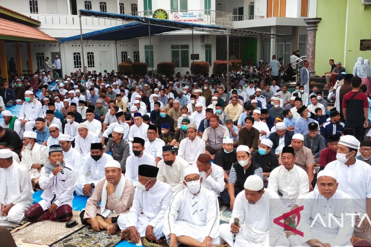 Warga Muhammadiyah Bangka padati masjid Baitul Ummah