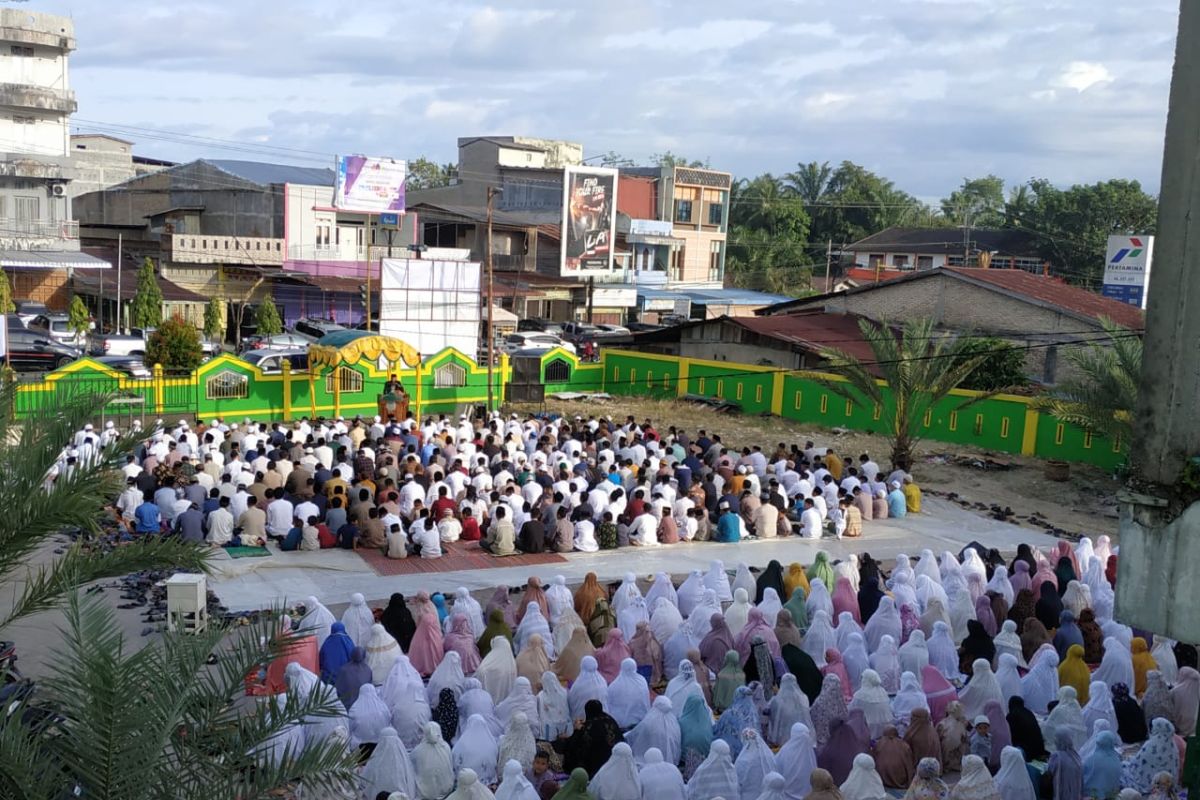 Sebagian warga muslim Kota Subulussalam mulai kumandangkan takbir Idul Adha