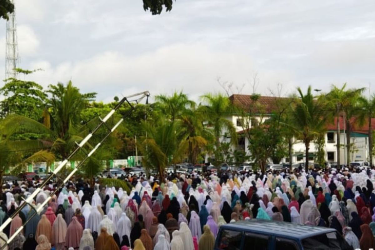 Warga Muhammadiyah Sorong Shalat Idul Adha 1443 Hijriah