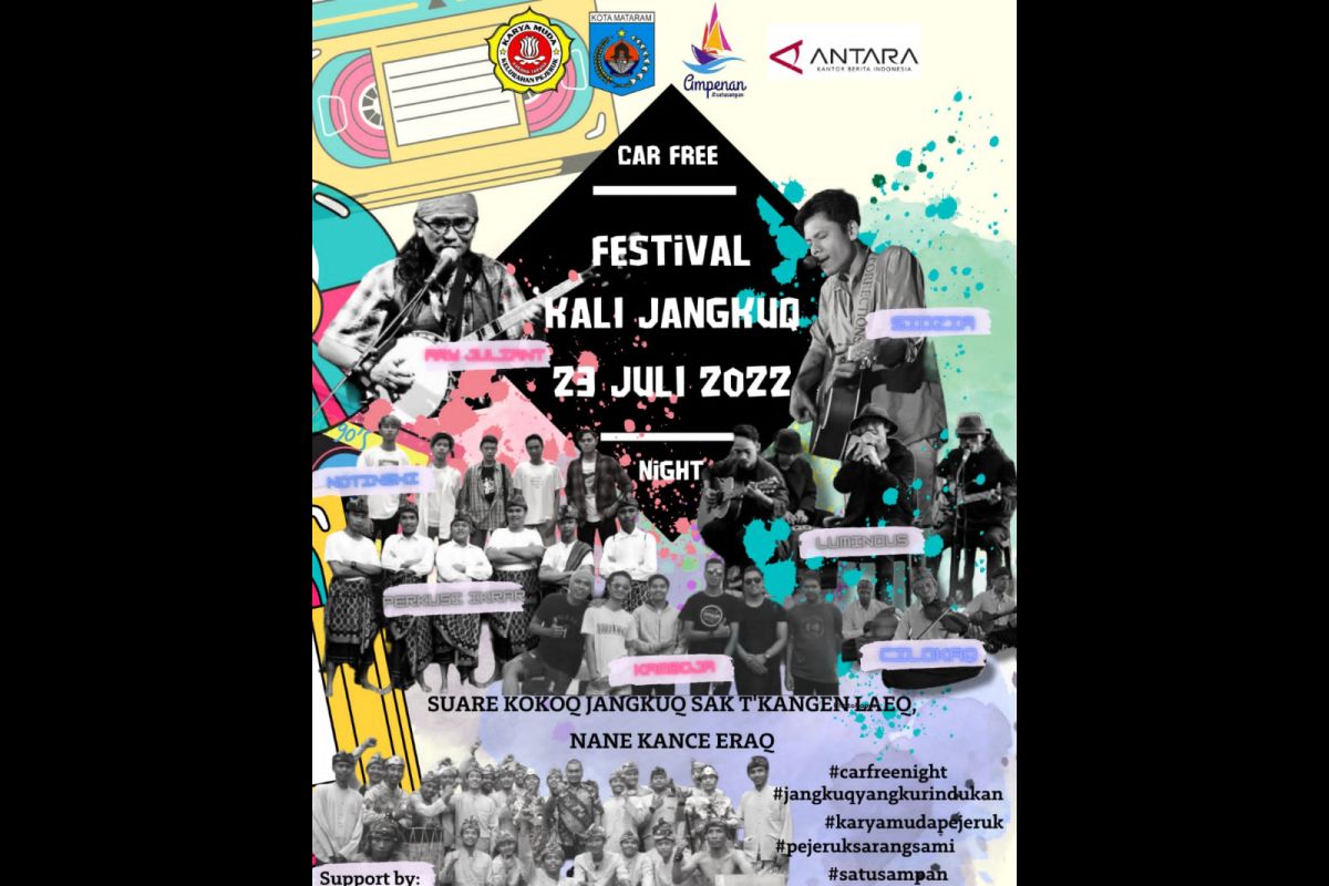 Festival Kali Jangkuk gairahkan seni dan budaya di Kota Mataram
