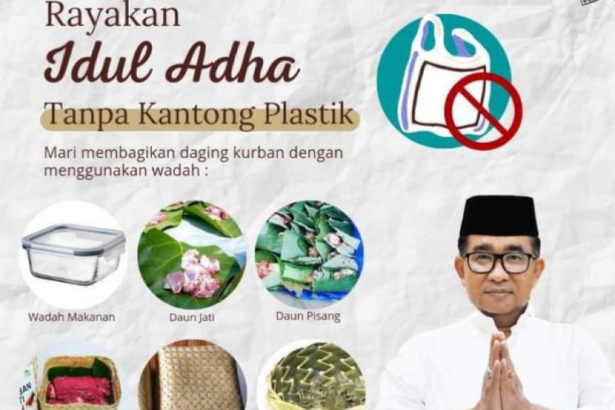 Penyaluran daging kurban di Sulbar diminta tidak gunakan plastik