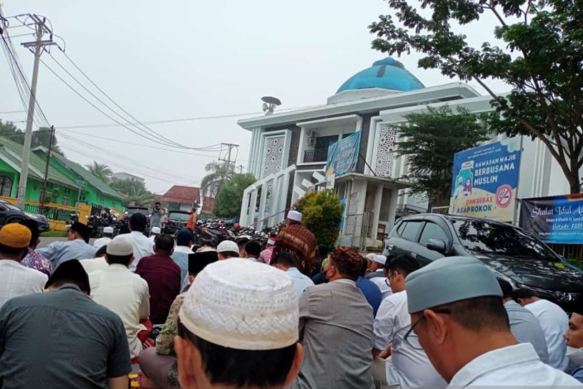 Warga Muhammadiyah penuhi sejumlah lokasi shalat Idul Adha