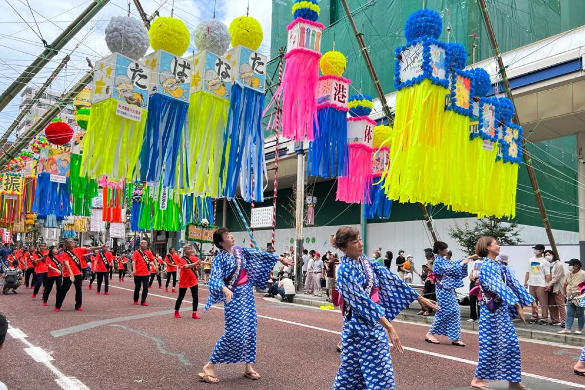 Dua tahun absen, Festival Tanabata di Jepang kembali digelar