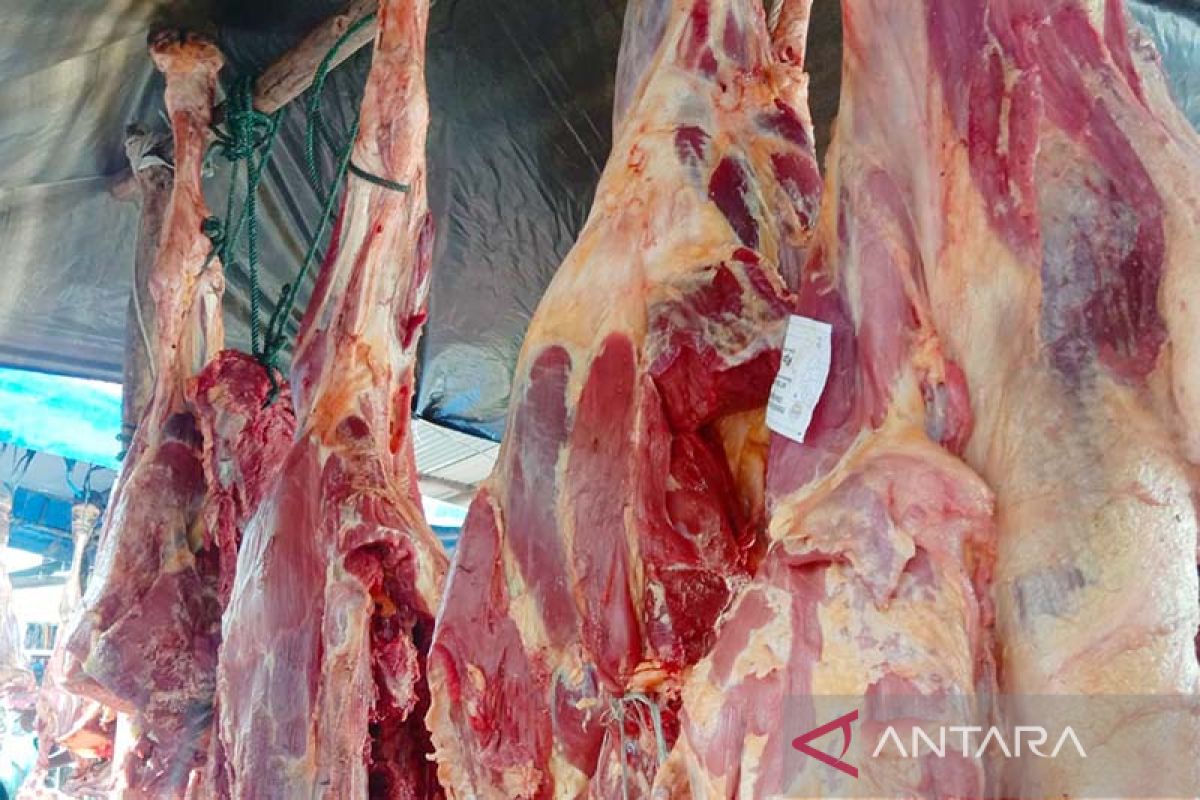 Harga daging meugang di Lhokseumawe Rp180 ribu