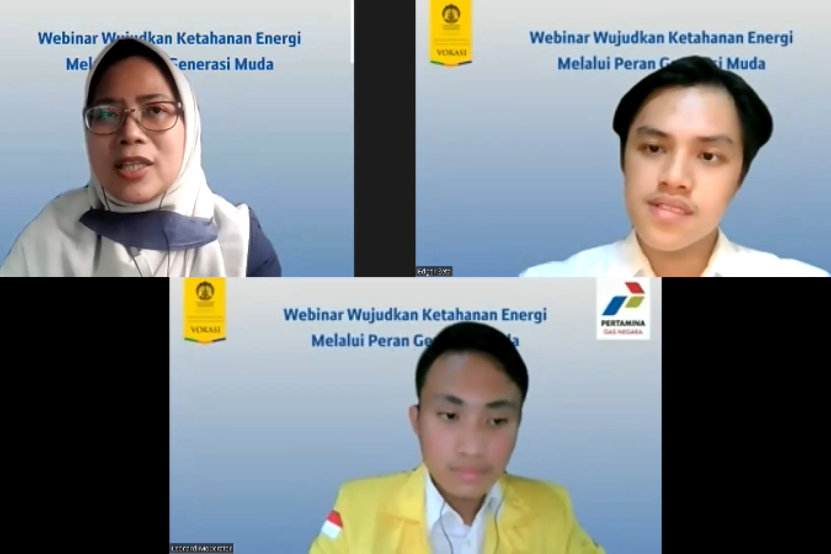 Peran generasi muda penting sebagai agen perubahan ketahanan energi