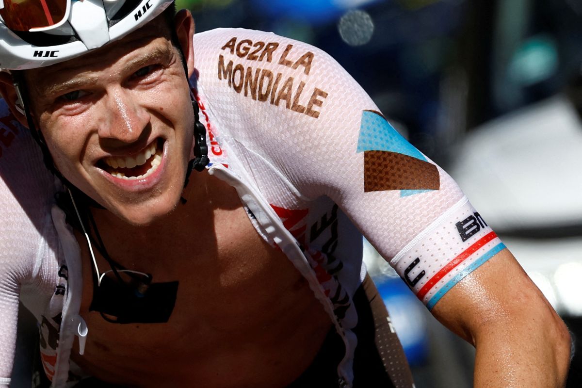Jungels menangi etape 9 Tour de France setelah sempat terserang COVID-19