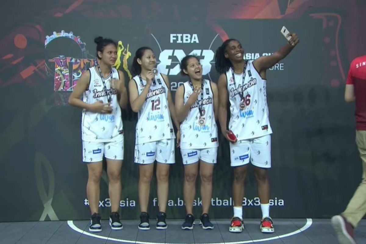 Kimberley Pierre-Louis yakin perunggu FIBA Asia 3x3 2022 bakal jadi inspirasi Indonesia