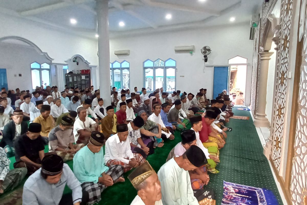 Ratusan warga Simbaringin laksanakan Shalat Idul Adha