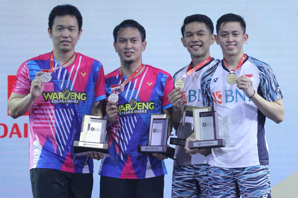 Mantap, dua juara dan satu runner up dari Malaysia Masters