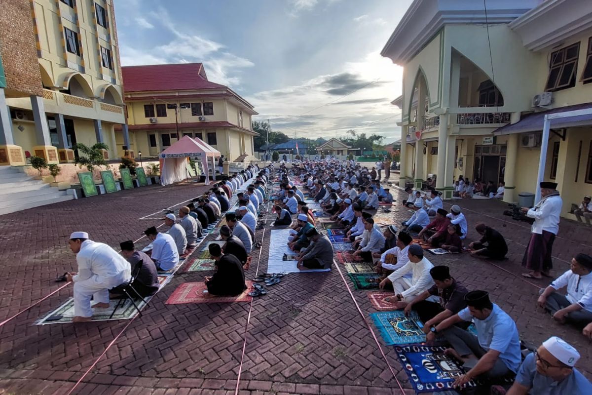 Umat Islam di berbagai daerah di Malut laksanakan shalat Idul Adha