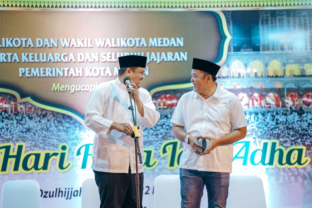 Wali Kota Medan ucapkan selamat Hari Raya Idul Adha 1443 Hijriah