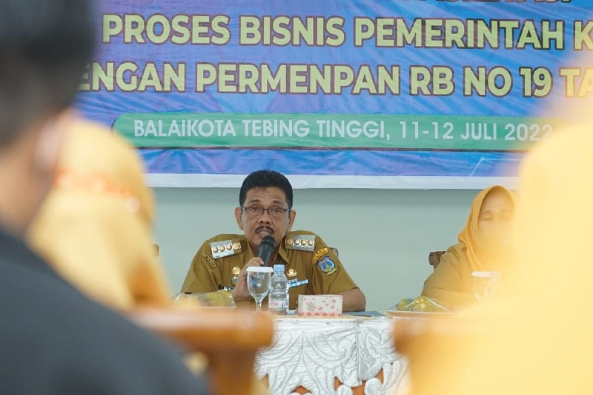 Pemkot Tebing Tinggi sosialisasi penyusunan proses bisnis