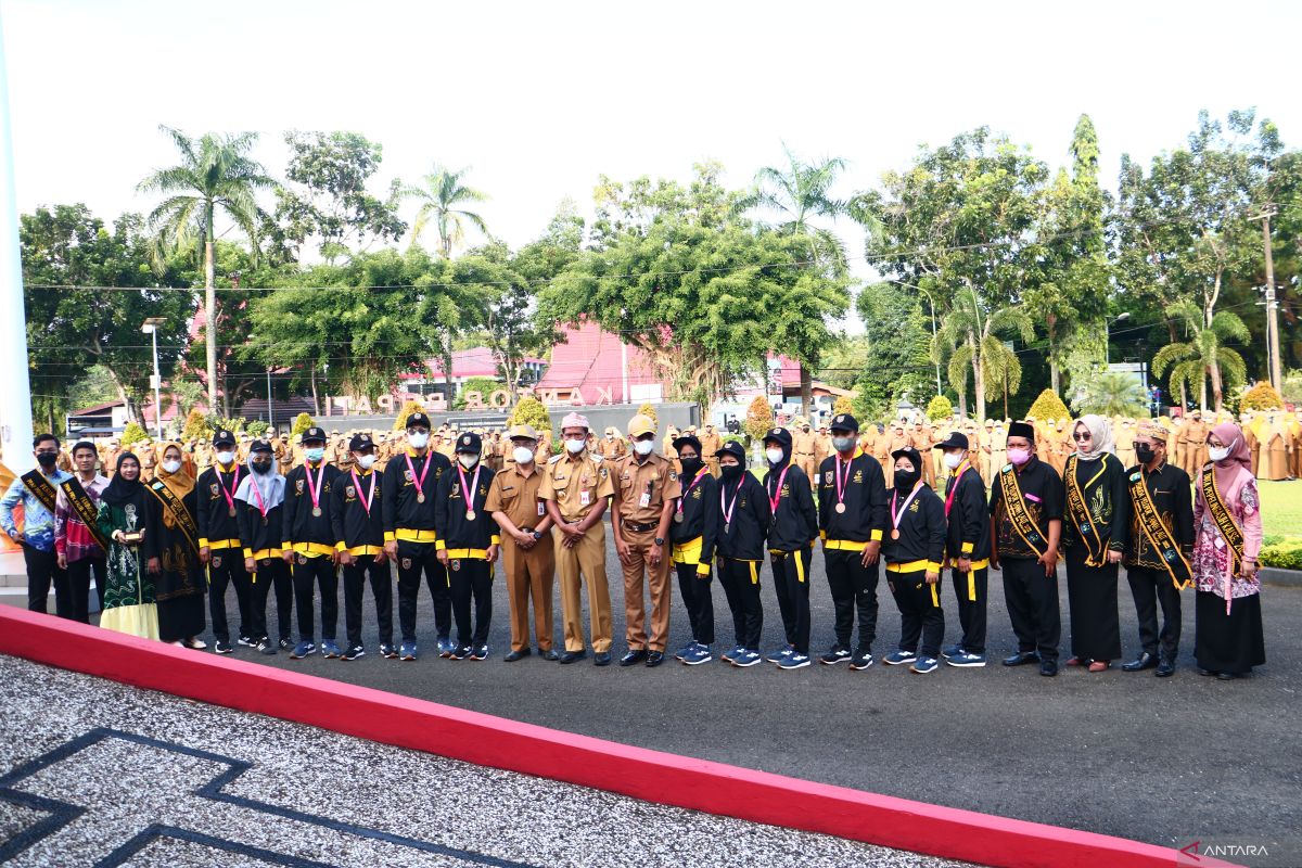 Atlet SOINA Tanah Laut sumbang tujuh medali emas untuk Kontingen Kalsel