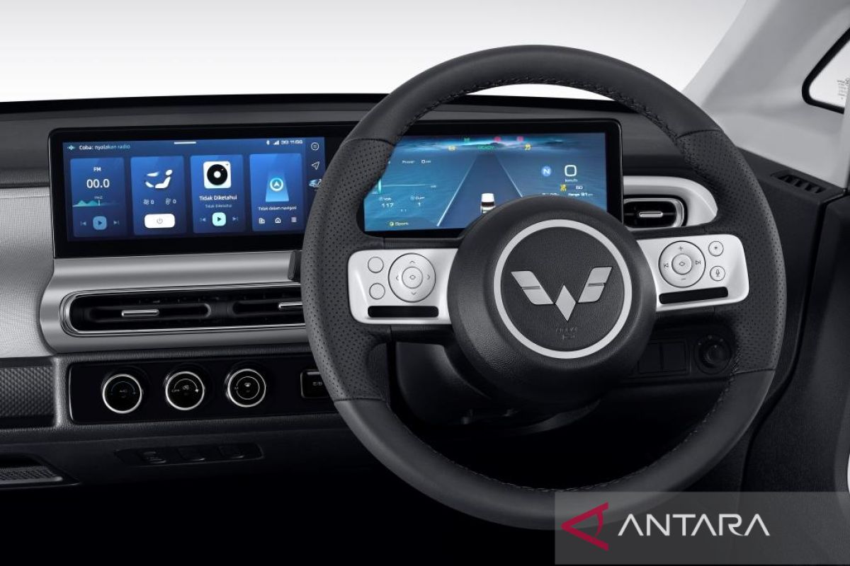 Tampilan "Intelligent Tech Dashboard" Wuling Air EV