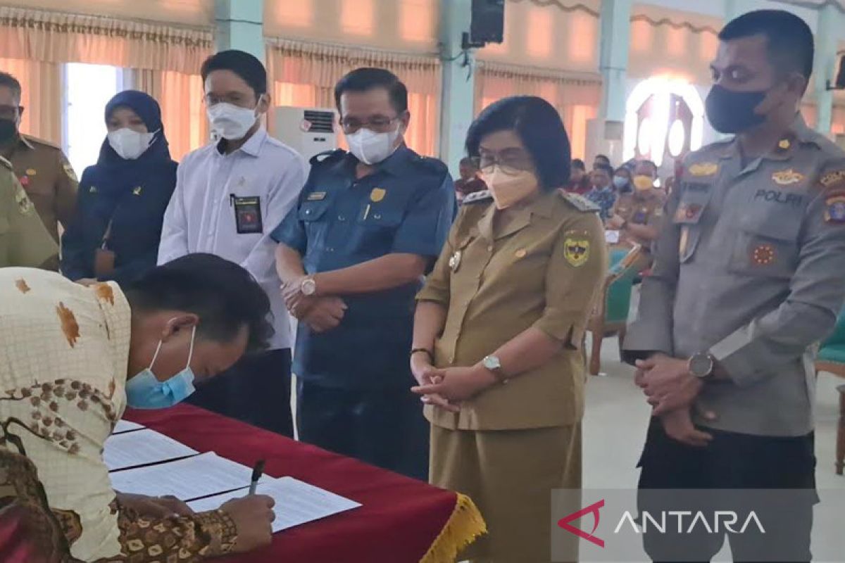 Bupati Gumas ingatkan seluruh calon kades harus siap menang-kalah