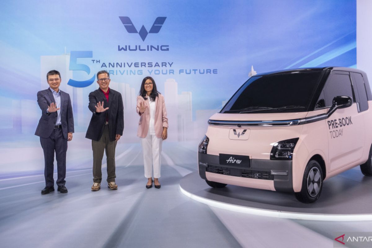 Rayakan lima tahun di Indonesia, Wuling umumkan pemesanan Air EV