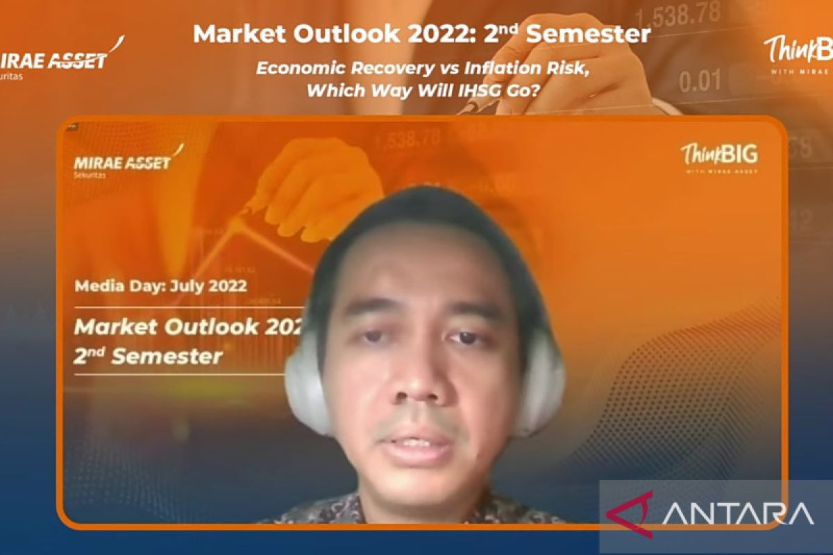 Mirae Asset prediksi ekonomi Indonesia tumbuh 5,08 persen di 2022