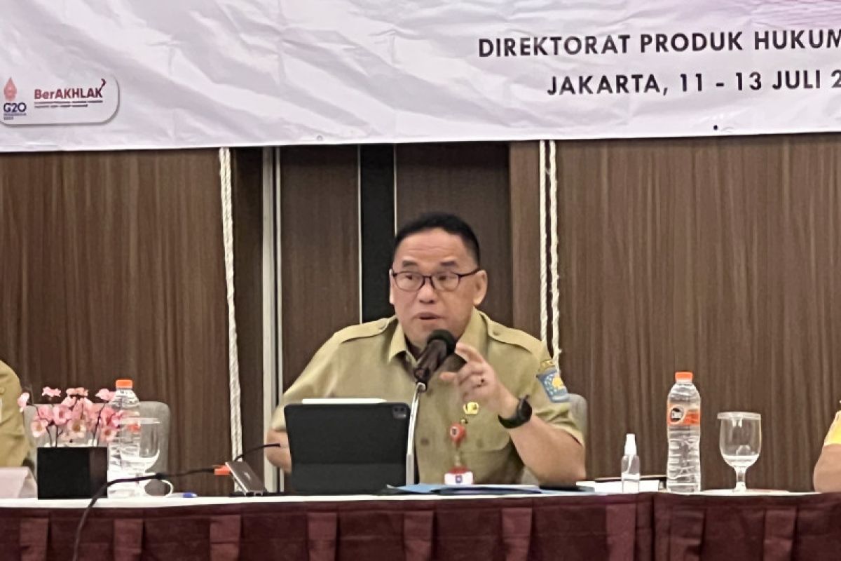 Kemendagri perkuat sinergi dalam pembentukan produk hukum daerah