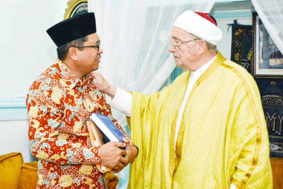 Dubes RI, imam besar Tunisia bahas kerja sama dengan masjid Istiqlal