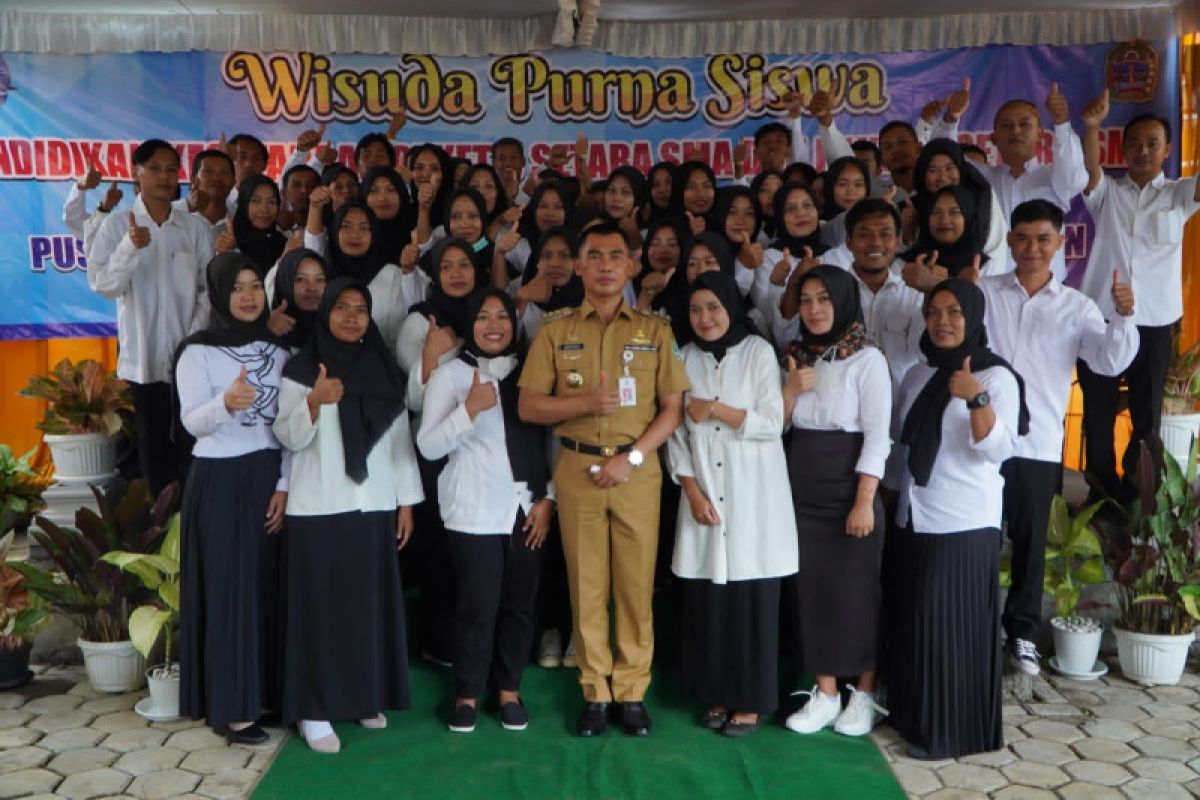 PKBM Gunung Kidul wisuda 186 peserta didik Paket C dan B