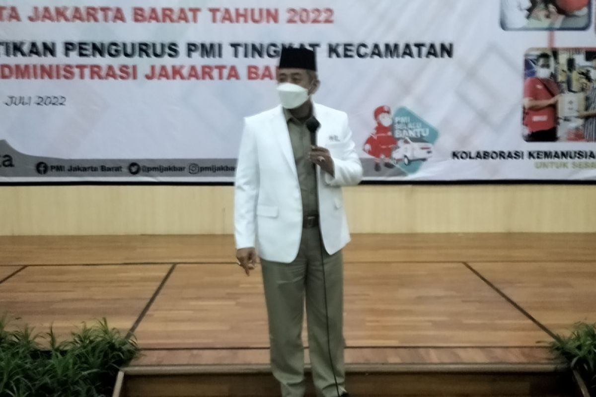 Wali Kota Jakbar pastikan dana yang dikumpulkan PMI tepat sasaran