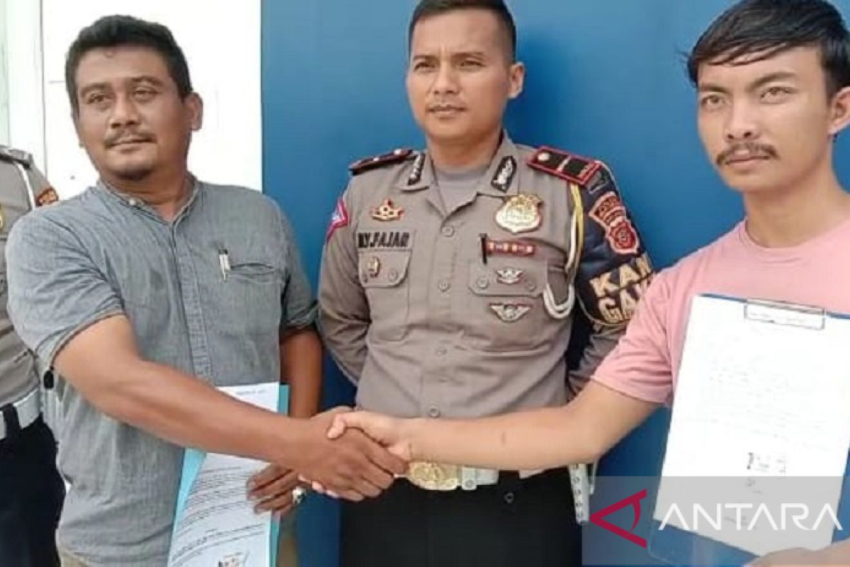 Kecelakaan lalu lintas tewaskan pengendara sepeda berujung damai